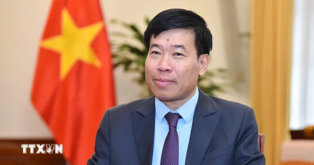 Mở ra giai đoạn phát triển mới cho quan hệ Việt Nam-Sri Lanka 1 thu truong bo ngoai giao nguyen manh cuong