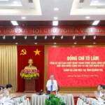 tong bi thu chu tich nuoc lam viec voi ban thuong vu tinh uy quang tri