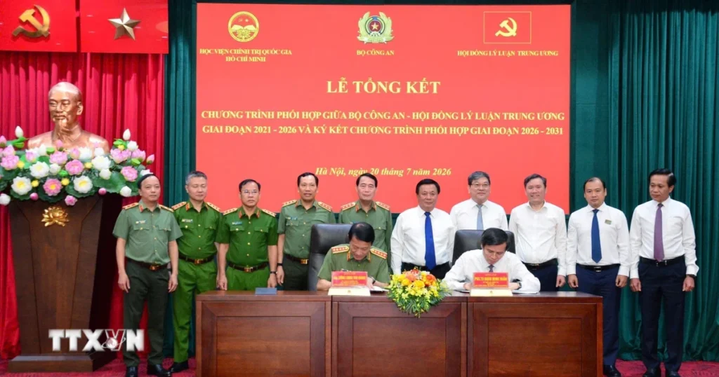 Nâng tầm nghiên cứu lý luận về an ninh quốc gia 1 bo cong an va hoi dong ly luan trung uong ky ket chuong trinh phoi hop giai doan 2026 2031 8900571 1