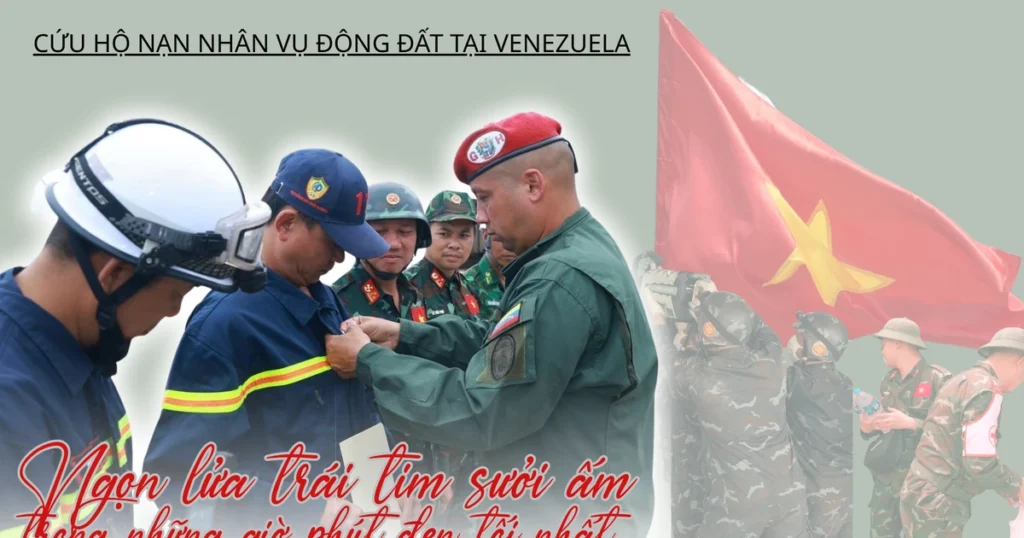 Cứu hộ tại Venezuela: Ngọn lửa trái tim sưởi ấm những giờ phút đen tối nhất 1 cuu ho dong dat venezuela 3