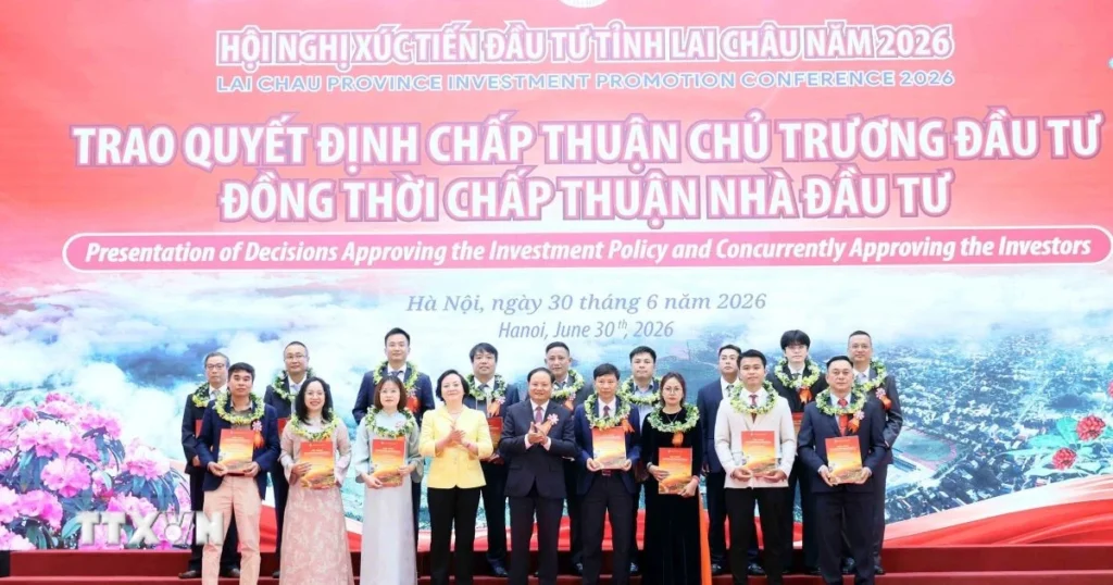 Lai Châu đánh thức tiềm năng, thu hút dòng vốn đầu tư quy mô lớn 1 lai chau dau tu