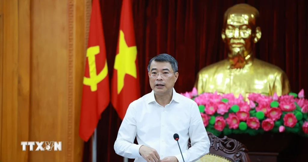 Thủ tướng Lê Minh Hưng: Biến lợi thế cửa khẩu thành động lực tăng trưởng của Lạng Sơn 1 thu tuong lam viec voi ban thuong vu tinh uy lang son 3