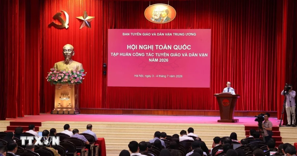 Đổi mới toàn diện công tác tuyên giáo và dân vận, đáp ứng yêu cầu phát triển 1 tuyen giao dan van 3