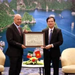 doan dai bieu cap cao dang lao dong mexico tham va lam viec tai quang ninh 1