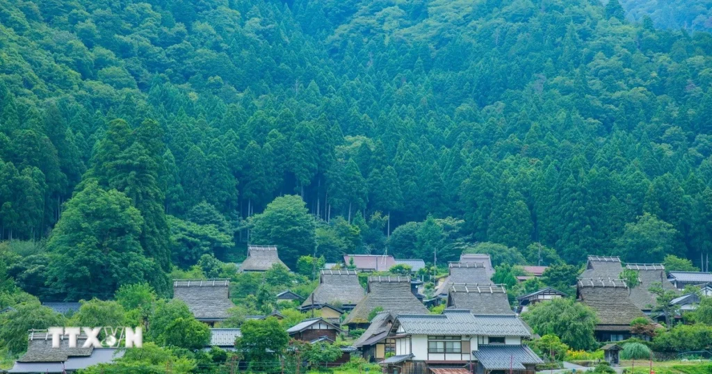 Kayabuki no Sato - ngôi làng cổ mang vẻ đẹp mộc mạc, nguyên sơ của Kyoto 1 kayabuki no sato 1 resize
