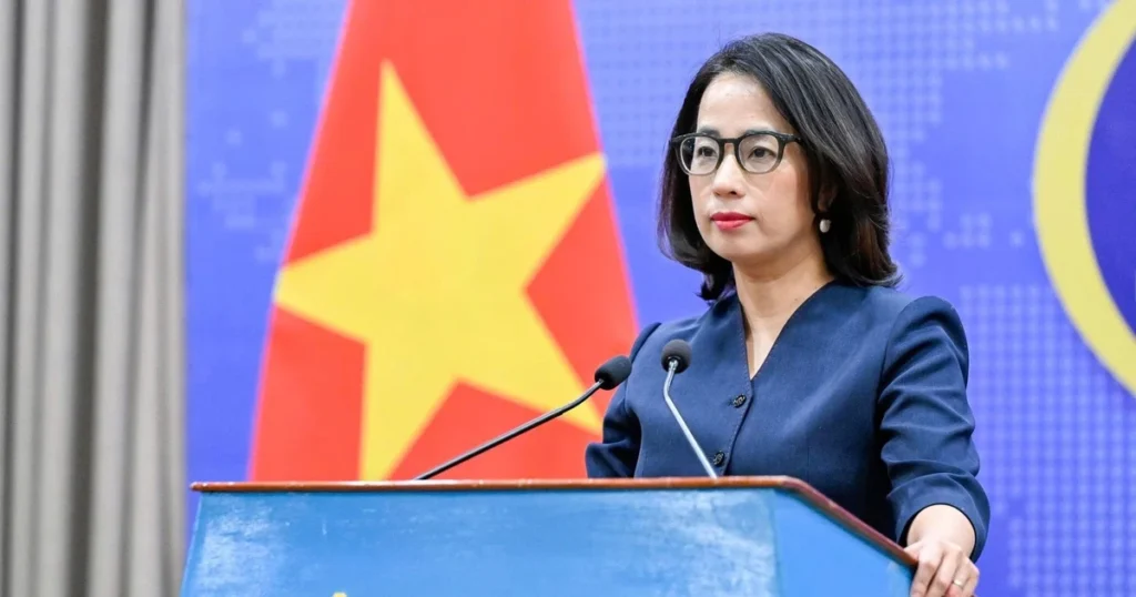 Bộ Ngoại giao: Hoạt động của nước ngoài tại đá Hải Sâm và đảo Ba Ba là phi pháp 1 nfn bng pham thu hang1