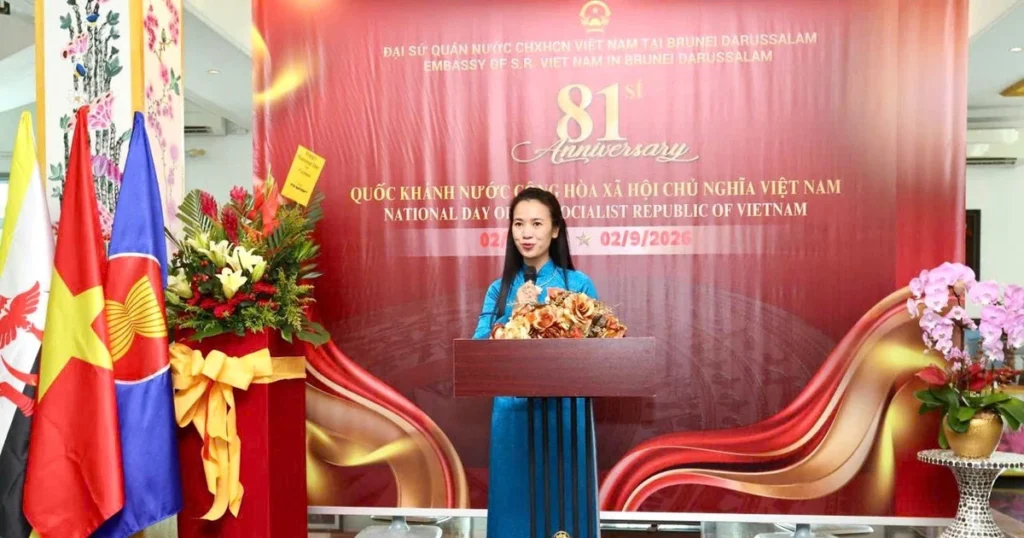 Đại sứ quán Việt Nam tại Brunei kỷ niệm 81 năm Quốc khánh 2/9 1 quoc khanh tai brunei 1