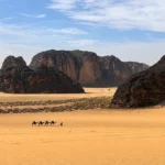tassili najjer bao tang ngoai troi tren sa mac sahara 8948348