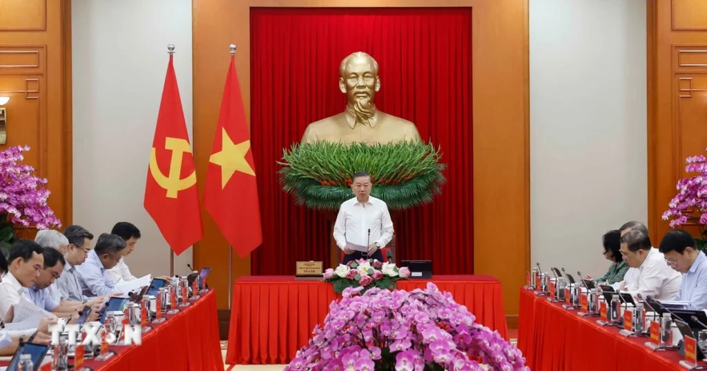 tong bi thu chu tich nuoc chu tri phien hop thu nhat ban chi dao trung uong ve sua doi bo sung dieu le dang 1