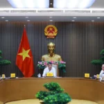 thu tuong lam viec voi lanh dao bo y te ve mot so dieu lien quan den luat trong linh vuc y te 0809 1
