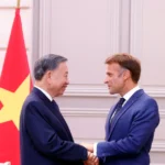 tong bi thu chu tich nuoc to lam va tong thong phap emmanuel macron gap go bao chi 6