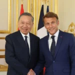 tong bi thu chu tich nuoc to lam va tong thong phap emmanuel macron gap hep 2